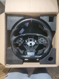 Corvette C7 Hydro-Dip Carbon Fiber Steering Wheel  (2014-2019) - Bild 1 von 4