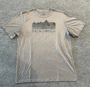 Patagonia Shirt Adult M Short Sleeve Responsibili-Tee Graphic Outdoor 92 - Picture 1 of 5
