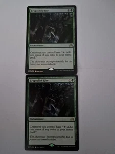 Cryptolith Rite X2 !!!! X1 Foil - X1 Regular - NM - MTG Shadows over Innistrad - - Bild 1 von 3