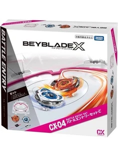 Beyblade X 'Battle Entry Set C' w/ Stadium CX-04 Takara Tomy 日本 🚚free - Picture 1 of 4