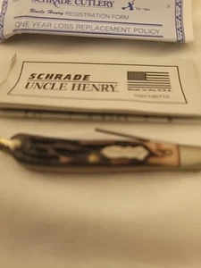 Shrade Uncle Henry Knife 12UH USA New Old Stock - Picture 1 of 10