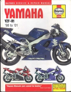 YAMAHA R1,YZF-R1 HAYNES WORKSHOP MANUAL 1998-2001 "HARDBACK" - Picture 1 of 1