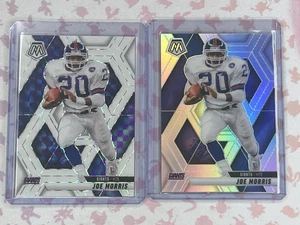 2025 Panini Mosaic Joe Morris White /25 & Silver - Picture 1 of 5