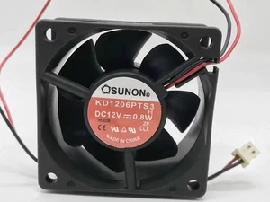 SUNON 6025 KD1206PTS3 DC12V 0.8W 60*25MM Fan NEW - Afbeelding 1 van 3