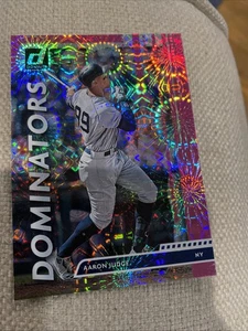 2020 Donruss Dominators Pink Fireworks #4 Aaron Judge NY Yankees - Bild 1 von 1