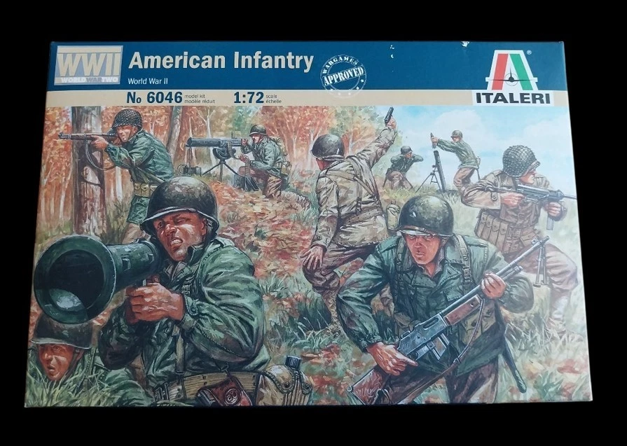 ITALERI 1 72 2nd Ww Américaine Infanterie / 510006046