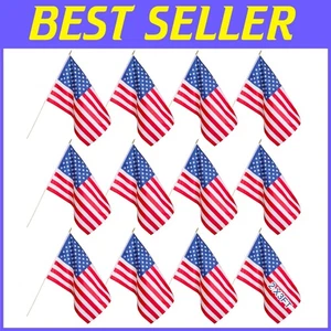 Patriotische Klassenzimmer Flaggen 2x3ft 12er Set - Bild 1 von 9