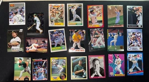 McGwire & Canseco (Bash Bros)  Baseball Card Lot – 40 Cards + Oversized  62 HR - Picture 1 of 5