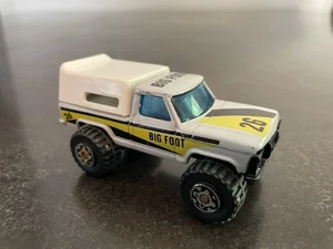 Matchbox #26 Big Foot Ford 4x4 Mini-Pickup Truck Cap Big Wheels Vintage 1981 - Picture 1 of 11