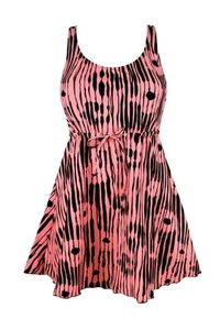Women’s Plus Size Swimsuit One Piece Floral Print Swimwear Tummy Control Swim... - Picture 1 of 8