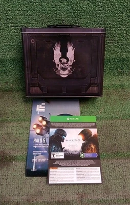 Loot Crate HALO 5 Guardians Metal Ammo Box Tin Container UNSC logo 2015 COOP - Image 1 of 4