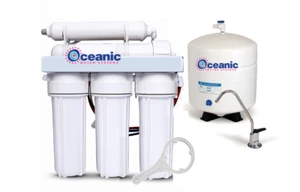 Oceanic - 6 etapas alcalino 50 GPD sistema de filtración de agua ósmosis inversa RO EE. UU. - Imagen 1 de 5