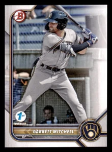 2022 Bowman 1st Edition #BPPF132 Garrett Mitchell - Picture 1 of 2
