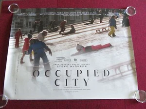 OCCUPIED CITY UK QUAD ROLLED POSTER MELANIE HYAMS 2023 - Imagen 1 de 6
