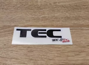 ASA Alufelgen - Tec by ASA Schwarz 4x13cm Tuning jdm Dub Aufkleber Sticker Decal - Bild 1 von 2