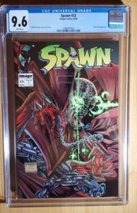 SPAWN 23 CGC 9.6 WP OVERT-KILL Todd McFarlane c/a NON-CIRCULATED IMAGE Our u1041 - Picture 1 of 4