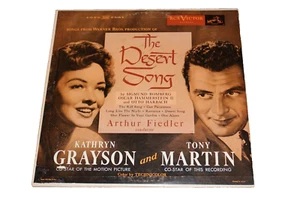 THE DESERT SONG (VG+) 1952 SOUNDTRACK KATHRYN GRAYSON TONY MARTIN (EX) 10" LP - Picture 1 of 4