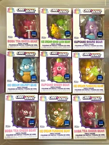 Funko Minis Five Below Exclusive Care Bears Set With 2 Glitter And 1 Limited - Picture 1 of 10