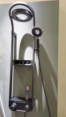 Gray Shower System Set Digital Dispay Thermostatic Mixer Showers Faucet 001 - Image 1 of 4