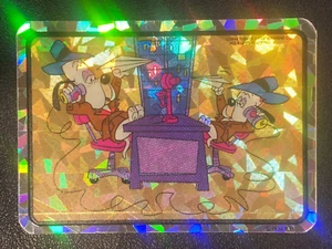Droopy 1994 Turner Unterhaltung Sammler Hologramm Aufkleber Karte - Bild 1 von 2