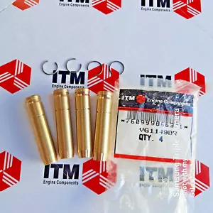 Toyota 20R & 22R Engine Bronze Valves Guides (4) Intake & Exhaust Pickup 4Runer - Picture 1 of 3