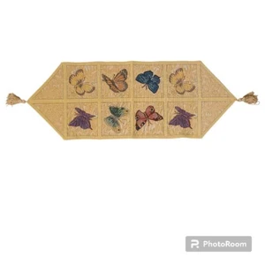 43" Tapestry Butterfly Table Runner - Picture 1 of 2