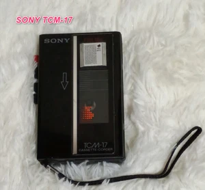 As is SONY TCM-17 Cassette Tape Recorder Junk parts only For parts or repair - Picture 1 of 16