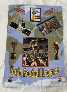 world football legends album with a complete Separate set of stickers. - Picture 1 of 12