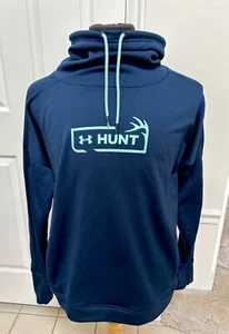 Under Armour HUNT Cuerno Pullover Capucha Cuello Sudadera Unisex XXL/2TG/2G - Imagen 1 de 12