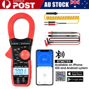 6000 Counts Digital Clamp Meter Multimeter True NCV AC DC Current Volt Amp Meter - Picture 1 of 9