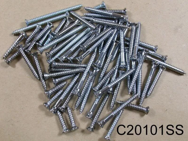 1955 1957 Pontiac Catalina 2 Dor 硬顶装饰成型螺丝套装,C20101C — 第 1/1 张图片