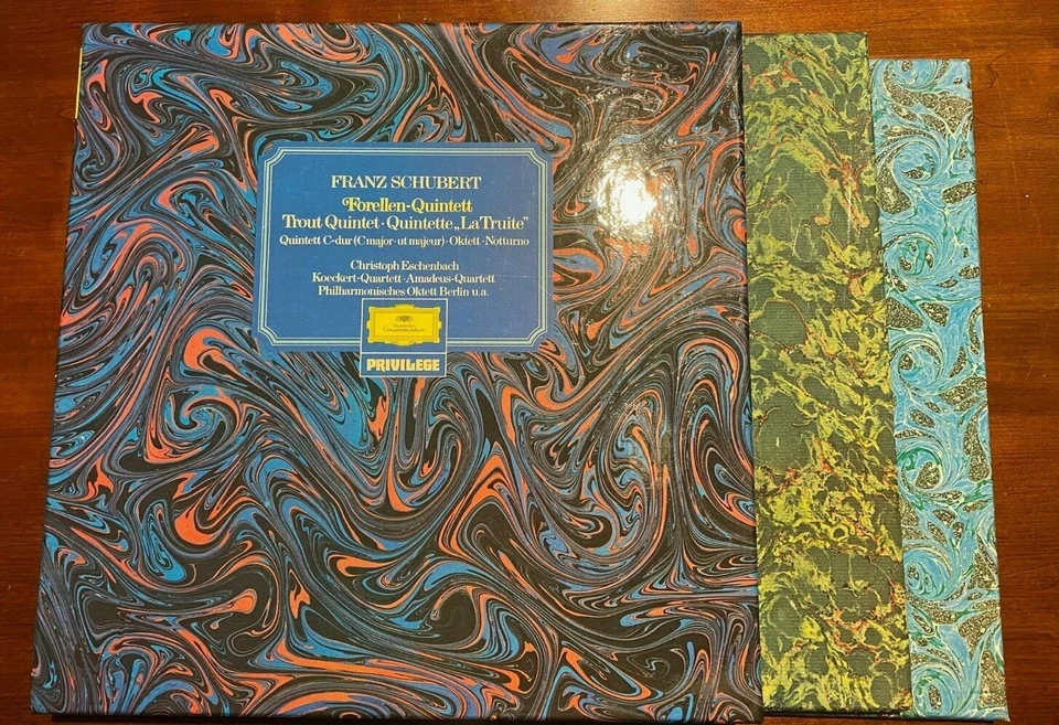 Lot of 3 Box Set Franz Schubert Duos & Piano Trios, String Quartets, Trout Quint - Image 1 of 4