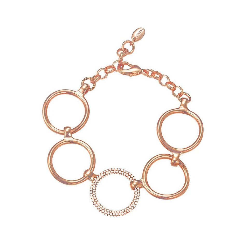 Esprit Damen Armband Edelstahl Rosé Peribess ESBR01858C180-1 - Bild 1 von 1