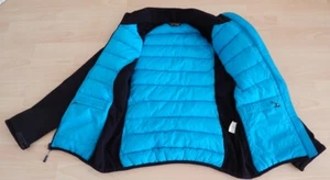 Jacke  schwarz - türkis eibsee  38/ 40 neuwertig - Bild 1 von 3