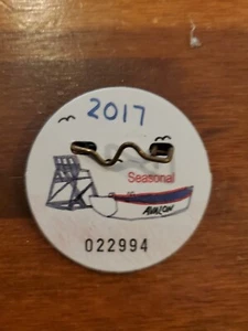 2017 Beach Tag Avalon New Jersey Shore - Picture 1 of 2