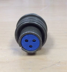 AMPHENOL 3-POLIGER STECKER, 4-126. 15-10S - Bild 1 von 5