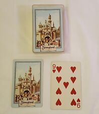 Disneyland Playing Cards Anaheim Complete Vintage 1970s Mickey Castle Princess