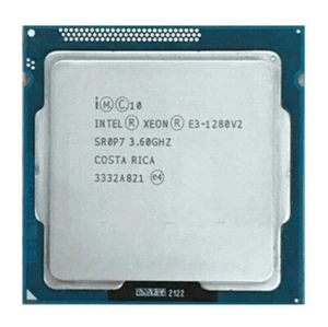 Intel Xeon E3-1280 V2 CPU Quad-Core SR0P7 3.6 GHz 8M 5 GT/s LGA 1155 Processor - Picture 1 of 1