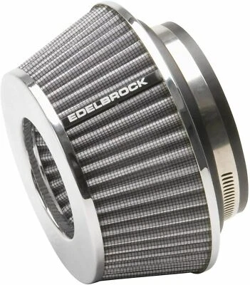 Filtro de aire cónico universal Edelbrock 43612 Pro-Flo 3,7" se adapta a 3" 3,5" 4" Foto 1 de 4