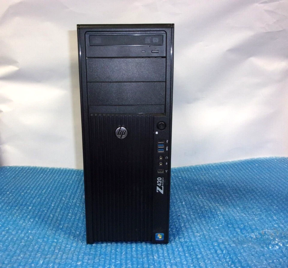 HP Z420 Tower Workstation Xeon E5-1620 3.60GHz, 4GB Ram, NO HDD, NO OS - Image 1 of 4
