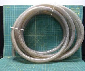 80ft x 1-1/4" ID NEXBRAID Food Grade Clear PVC Hose, Series 125 (Standard Wall) - Picture 1 of 4