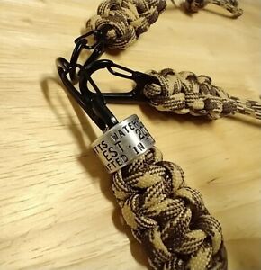 Custom made Duck Goose Call Lanyard drops w/carabiners & Band for Sitka 3 Pack