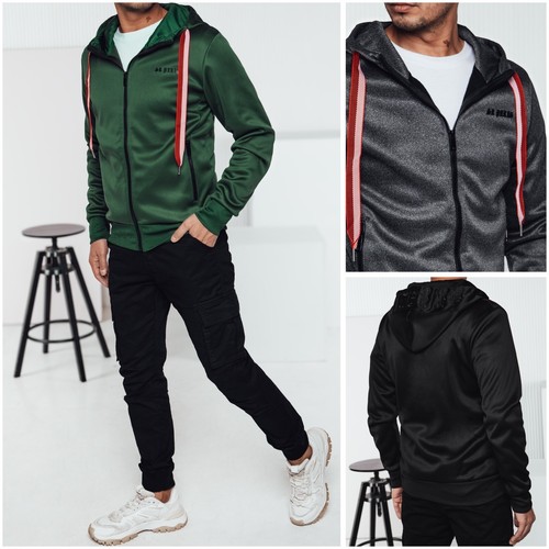 SACAI Felpa con cappuccio uomo felpa zip felpa tasca DSTREET M 2XL