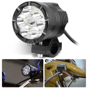 1PC Motorcycle Headlight LED Fog Spot Light Lamp Driving Pod ATV Offroad White - Picture 1 of 9