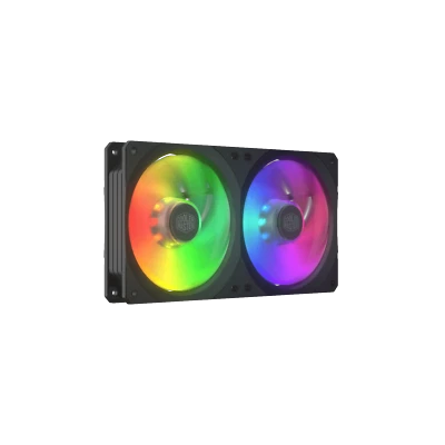 Cooler Master MasterFan SF240R ARGB combining two 120mm Case Fan 4-Pin PWM - Image 1 of 4