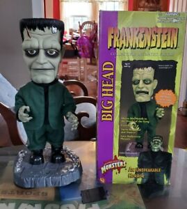 Vintage Frankenstein Monster Gemmy Sideshow Universal Animatronic 2001 17" TELCO