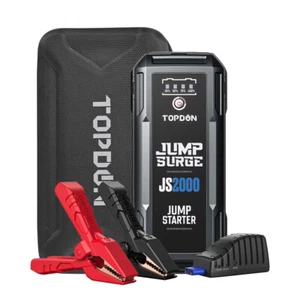 Topdon JS2000PRO Booster 2500A 12V Portable Lithium Jump Starter Safe Protect - Picture 1 of 13
