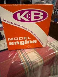 K&B RC airplane model engine 4011.40 RC front rotor with K & B carb - Picture 1 of 3