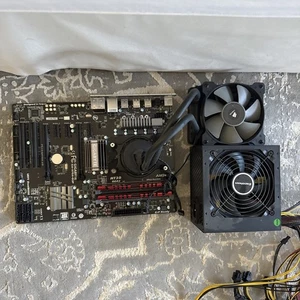 GIGABYTE GA-970A-D3P SOCKET AM3+ ATX Motherboard: AMD FX-8320, 8GB RAM, PS, Cool - Picture 1 of 9