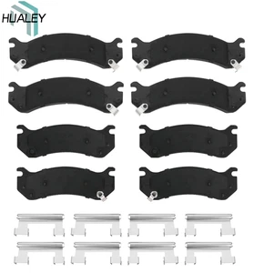 Front Rear Brake Pads For Chevy GMC Avalanche Silverado Sierra 2500 3500 HD H2 - Bild 1 von 8
